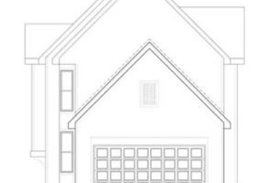 Exterior - Rear Elevation for Victorian House Plan #50-135 - 3 bed, 2.5 bath