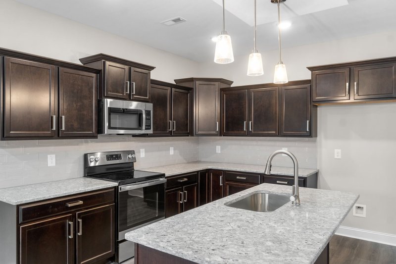 Architectural House Design - Interior - Kitchen 2 for Traditional House Plan #20-2432 - 4 bed, 2.5 bath