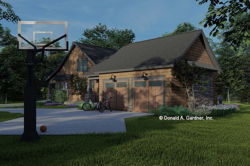 House Design - Exterior - Other Elevation for Craftsman House Plan #929-1185 - 3 bed, 2.5 bath