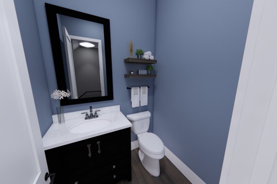 Interior - Bathroom for Farmhouse House Plan #51-1247 - 4 bed, 5 bath