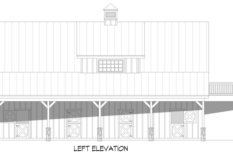 Dream House Plan - Exterior - Other Elevation for Country House Plan #932-1408 - 2 bed, 3 bath