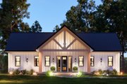 Barndominium Style House Plan - 2 Beds 2 Baths 1392 Sq/Ft Plan #119-466 