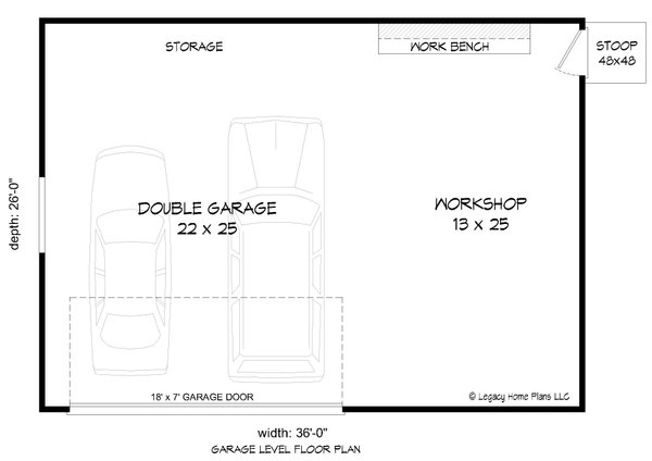 House Design - Traditional Floor Plan - Main Floor Plan #932-681