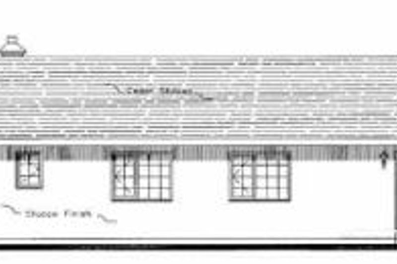 Dream House Plan - Exterior - Rear Elevation for Traditional House Plan #18-9019 - 4 bed, 2 bath
