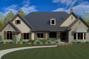 European Style House Plan - 4 Beds 3.5 Baths 4861 Sq/Ft Plan #920-17 