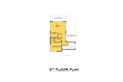 Contemporary Style House Plan - 5 Beds 5.5 Baths 4237 Sq/Ft Plan #1066-262 