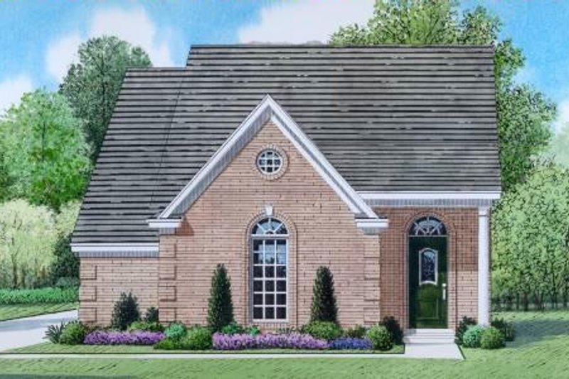 Traditional Style House Plan - 3 Beds 2 Baths 1311 Sq/Ft Plan #424-54