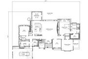 Adobe / Southwestern Style House Plan - 3 Beds 3 Baths 5290 Sq/Ft Plan #451-25 