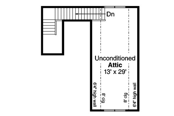 House Design - Craftsman Floor Plan - Upper Floor Plan #124-1103