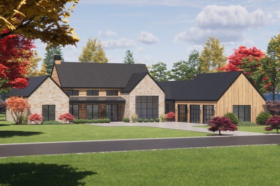 Modern 3,200 Sq. Ft. House Plan