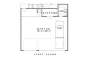 Farmhouse Style House Plan - 0 Beds 1 Baths 965 Sq/Ft Plan #935-26 