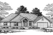 Traditional Style House Plan - 2 Beds 2.5 Baths 1988 Sq/Ft Plan #70-264 
