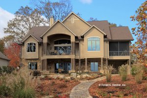 Exterior - Rear Elevation for Craftsman House Plan #929-861 - 4 bed, 4 bath