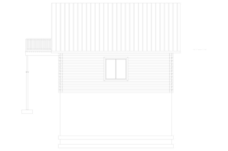 House Blueprint - Exterior - Other Elevation 5 for Traditional House Plan #1060-89, 0 bath