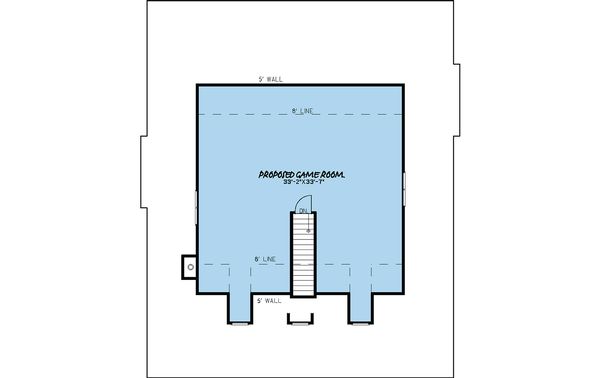 Architectural House Design - Farmhouse Floor Plan - Other Floor Plan #923-22