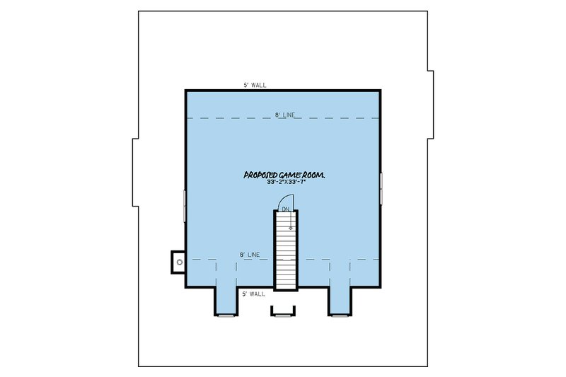 Dream House Plan - Floor Plan - Other Floor for Farmhouse House Plan #923-22 - 6 bed, 4 bath