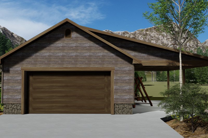 Dream House Plan - Exterior - Front Elevation 3 for Traditional House Plan #1060-96, 0 bath