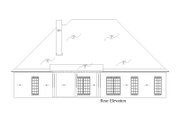 European Style House Plan - 4 Beds 2 Baths 2068 Sq/Ft Plan #69-432 
