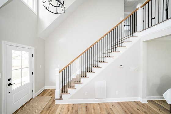 Interior - Entry for Farmhouse House Plan #1116-21 - 3 bed, 2.5 bath