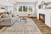 Contemporary Style House Plan - 3 Beds 2.5 Baths 2056 Sq/Ft Plan #1070-73 