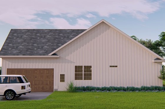 Exterior - Other Elevation for Ranch House Plan #54-455 - 3 bed, 2 bath