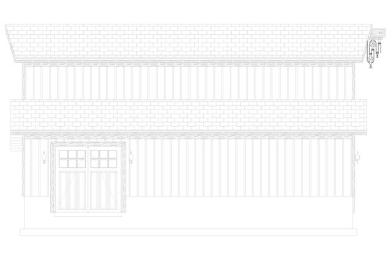 Exterior - Other Elevation 2 for Barndominium House Plan #1060-97 - 1 bed, 1 bath