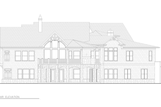 Exterior - Other Elevation 1 for Craftsman House Plan #54-727 - 3 bed, 2.5 bath