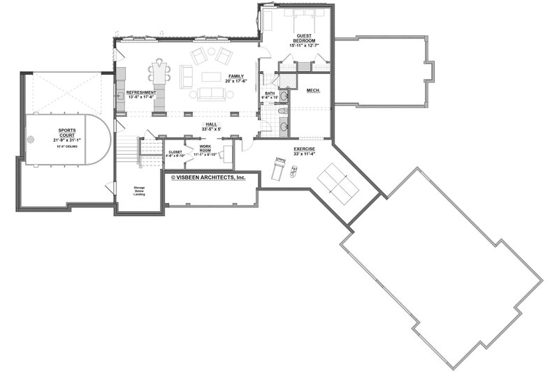 Home Plan - Optional Finished Basement