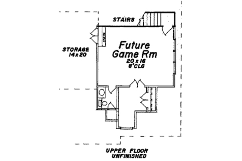 Dream House Plan - Floor Plan - Other Floor for European House Plan #52-193 - 4 bed, 3.5 bath