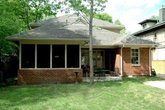 Exterior - Rear Elevation for Craftsman House Plan #424-168 - 4 bed, 2.5 bath