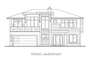 Contemporary Style House Plan - 4 Beds 2 Baths 1917 Sq/Ft Plan #1100-26 