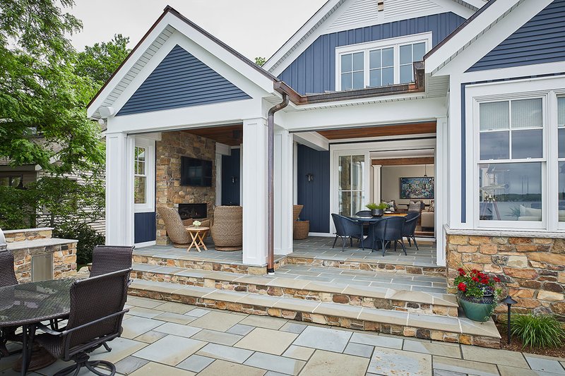 Architectural House Design - Exterior - Outdoor Living for Farmhouse House Plan #928-344 - 3 bed, 2.5 bath
