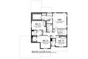 Craftsman Style House Plan - 4 Beds 4 Baths 2996 Sq/Ft Plan #70-1231 