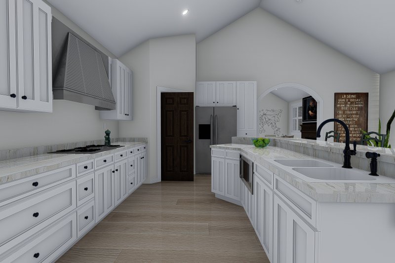 Dream House Plan - Traditional Interior - Kitchen Plan #1060-61