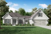 European Style House Plan - 3 Beds 2 Baths 1884 Sq/Ft Plan #430-110 