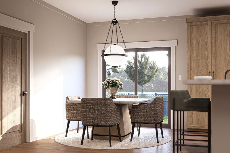 House Design - Interior - Dining Room for Traditional House Plan #455-390 - 5 bed, 3 bath