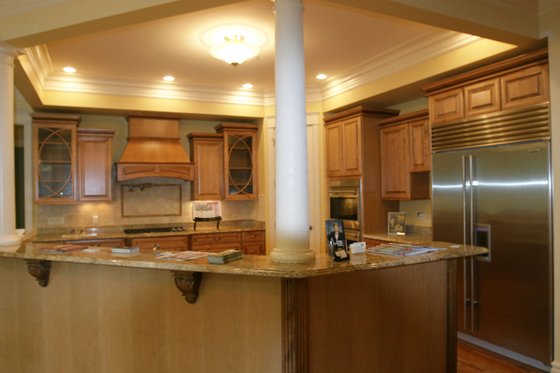 Interior - Kitchen for European House Plan #20-2318 - 4 bed, 4.5 bath