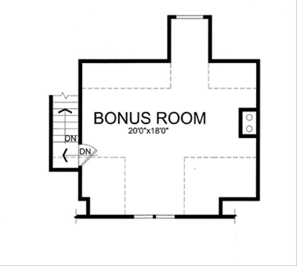 Home Plan - Craftsman Floor Plan - Upper Floor Plan #456-36