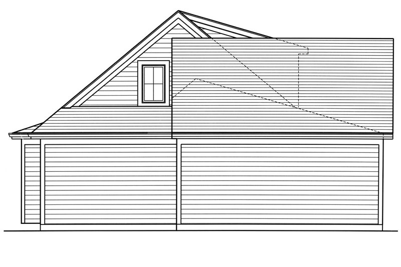 Home Plan - Exterior - Other Elevation 2 for Country House Plan #46-920 - 3 bed, 2.5 bath