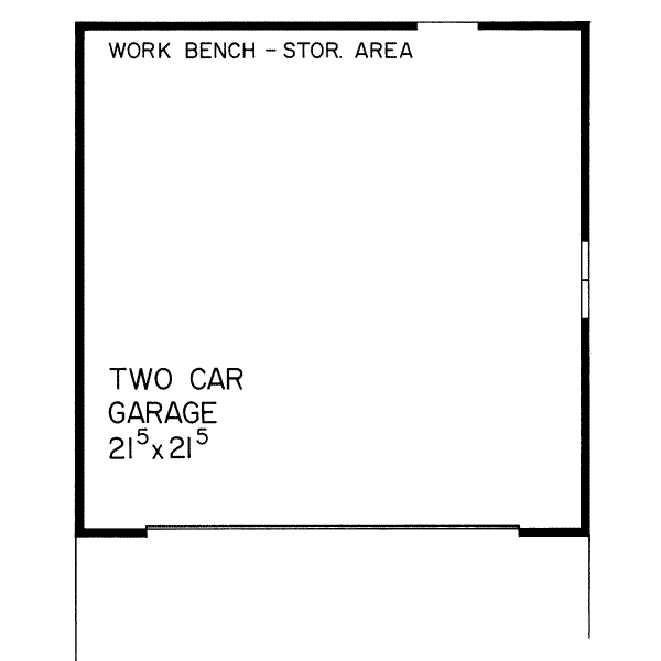 Home Plan - Traditional Floor Plan - Main Floor Plan #72-240