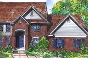 Colonial Style House Plan - 3 Beds 2.5 Baths 2507 Sq/Ft Plan #320-448 