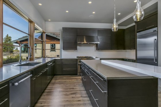 Interior - Kitchen 1 for Modern House Plan #892-17 - 4 bed, 4 bath