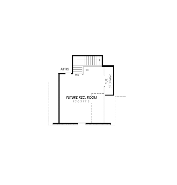 European Floor Plan - Upper Floor Plan #424-316