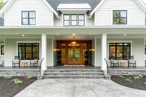 Exterior - Front Elevation 6 for Farmhouse House Plan #51-1160 - 4 bed, 4 bath