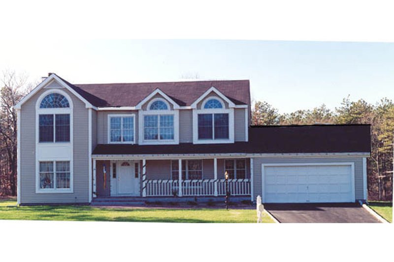 Dream House Plan - Farmhouse Exterior - Front Elevation Plan #3-208