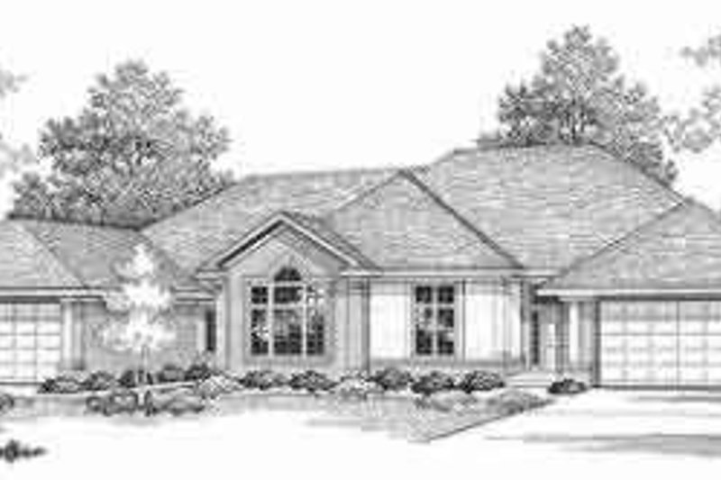 House Plan Design - Traditional Exterior - Front Elevation Plan #70-740