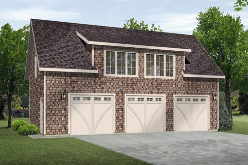 Home Plan - Traditional Exterior - Front Elevation Plan #22-640