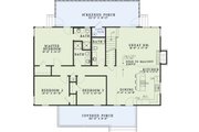 Farmhouse Style House Plan - 4 Beds 4 Baths 1970 Sq/Ft Plan #17-2016 