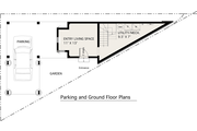 Modern Style House Plan - 1 Beds 1 Baths 983 Sq/Ft Plan #905-2 