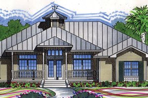 Traditional Exterior - Front Elevation Plan #417-201